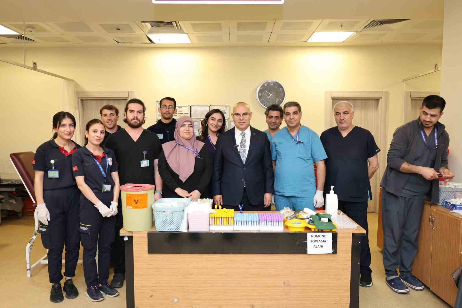 Ağrı Eğitim ve Araştırma Hastanesi’nde sunulan sağlık hizmetleri yerinde incelendi
