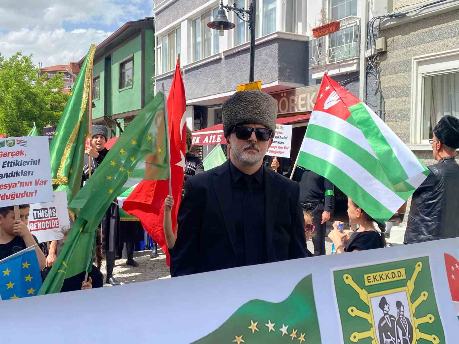 Çerkes Soykırımı’nın 161’inci yılında anlamlı yürüyüş
