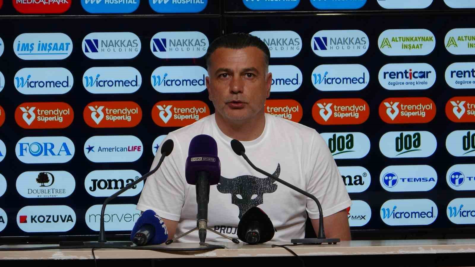 Murat Şahin: "Benim için oyuncularımın isteği önemliydi"