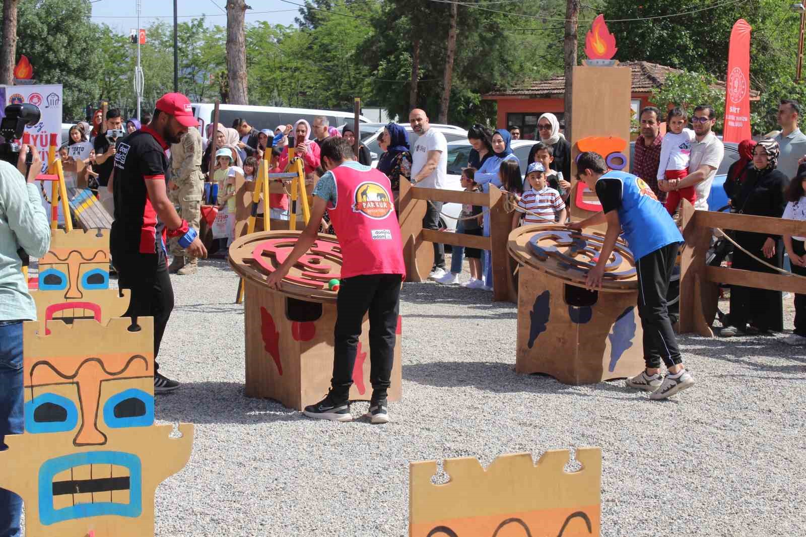 Siirt’te 19 Mayıs coşkusu "Survivor Parkuru"nda yaşandı