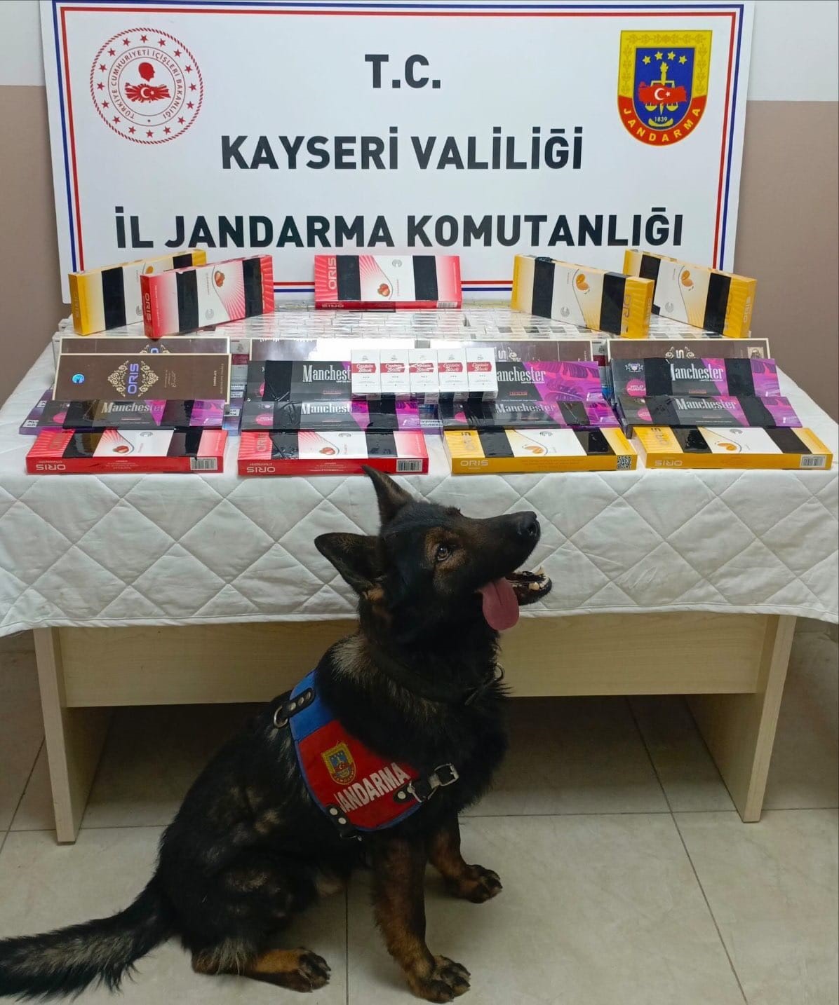 Kayseri’de kaçak sigara operasyonu