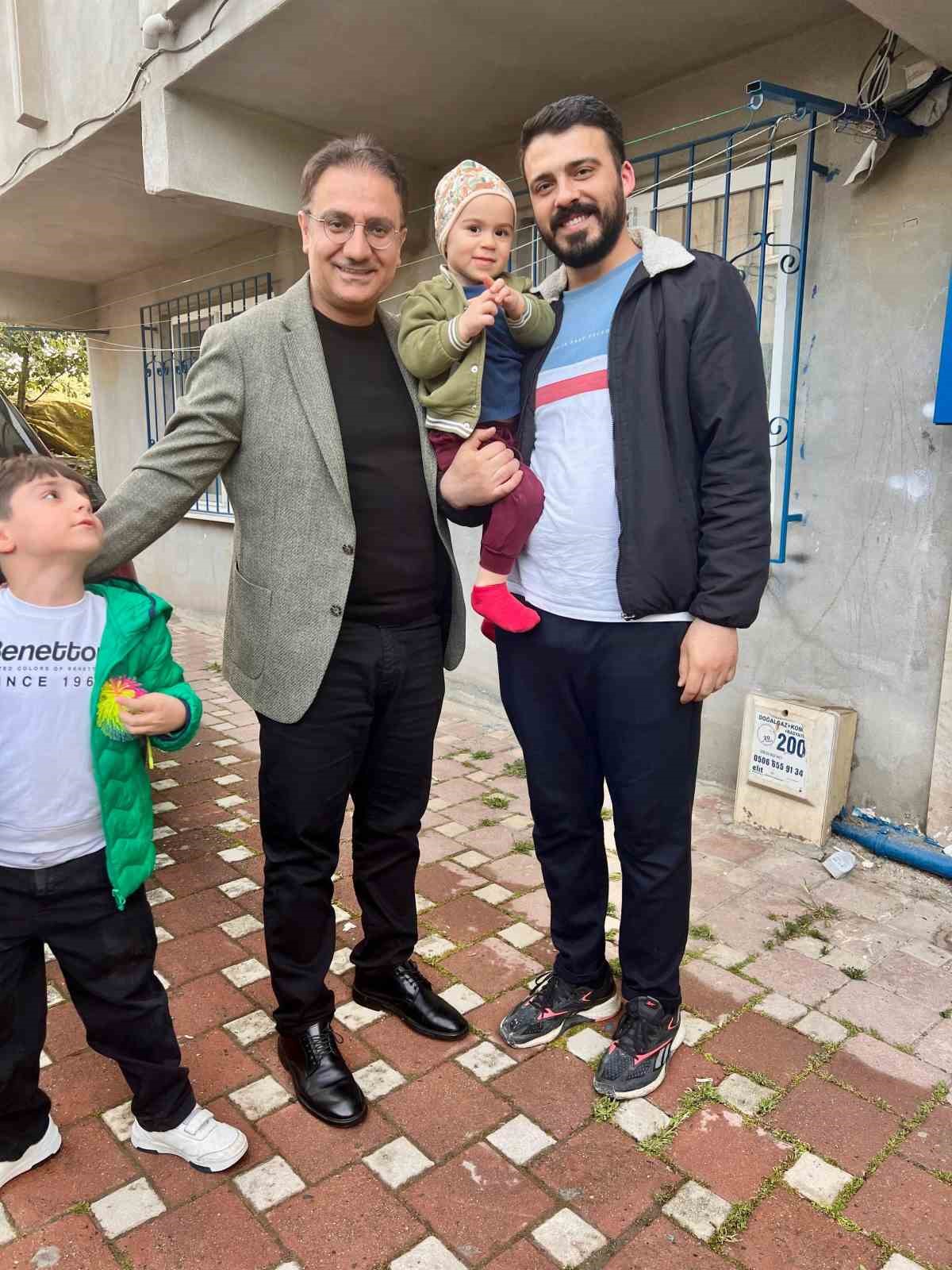 Sancaktepe Kaymakamı Naif Yavuz’dan anlamlı ziyaret: Kanseri yenen Ali Asaf’a destek ve moral
