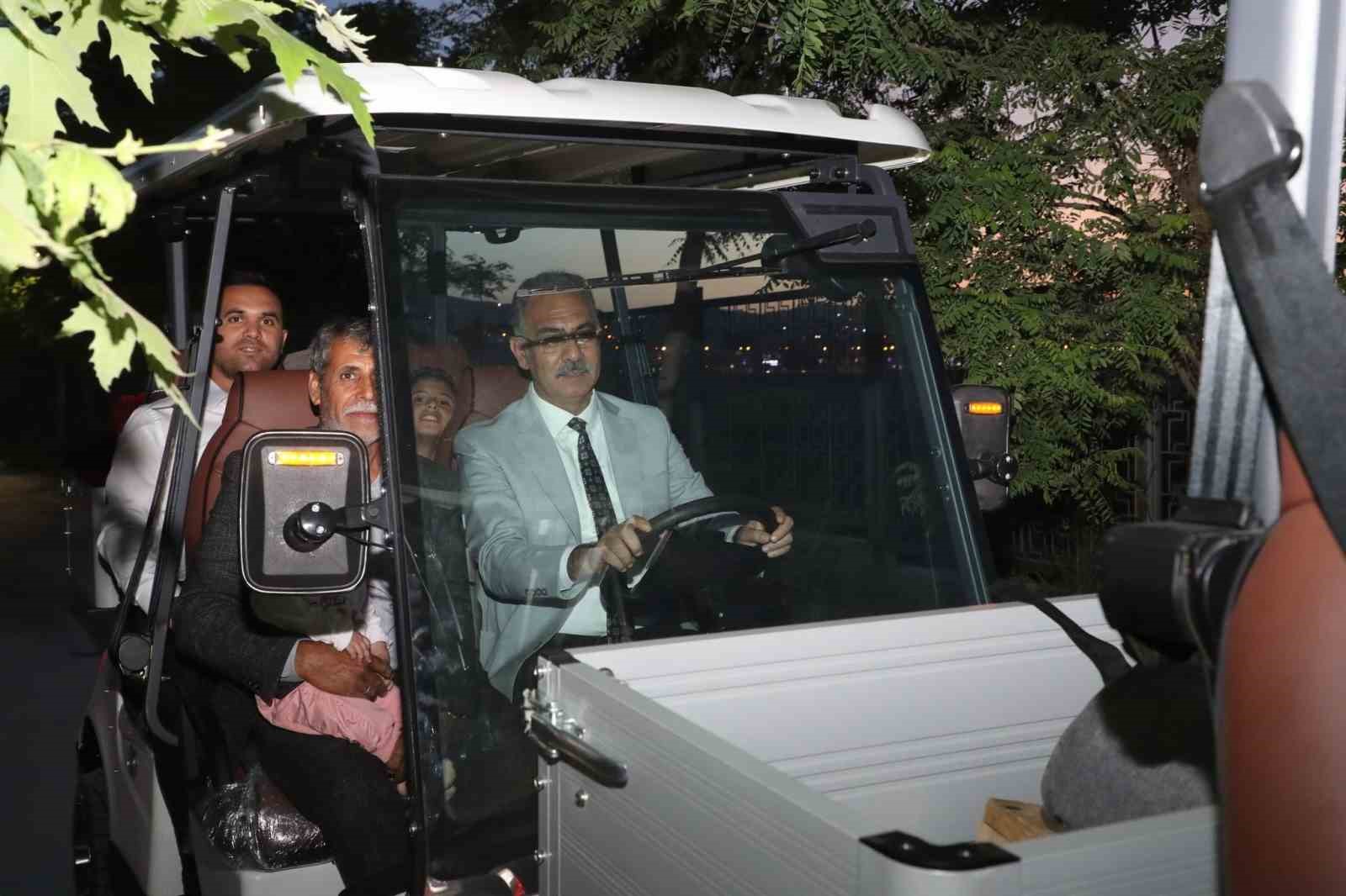 Şanlıurfa’da golf araçları dönemi
