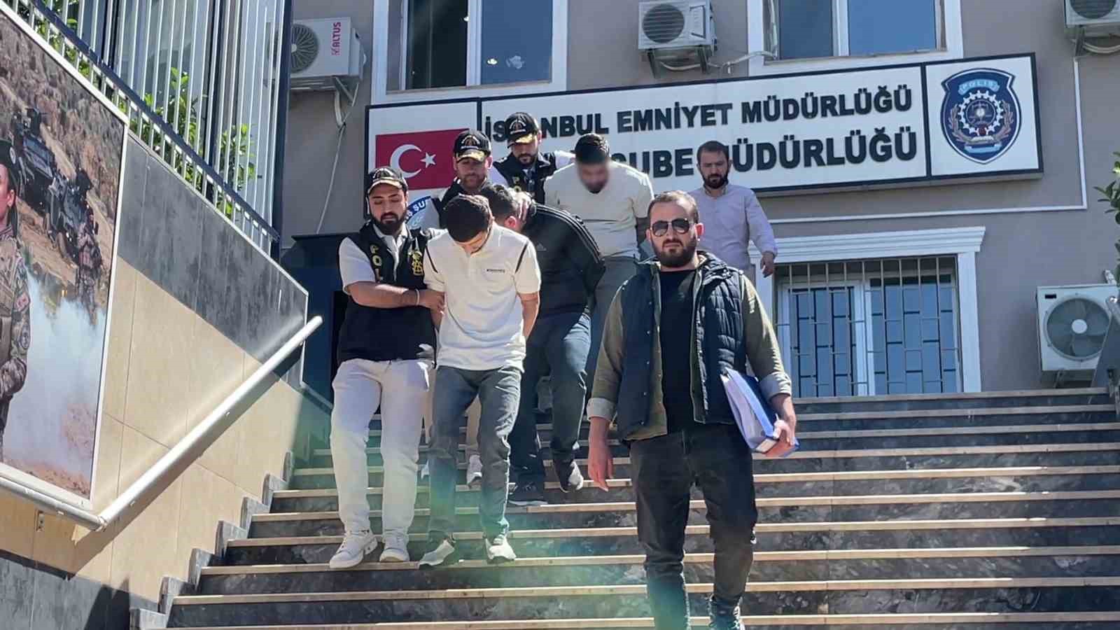 Bakırköy’de 10 milyon liralık kuyumcu soygunu kamerada: 3 tutuklama
