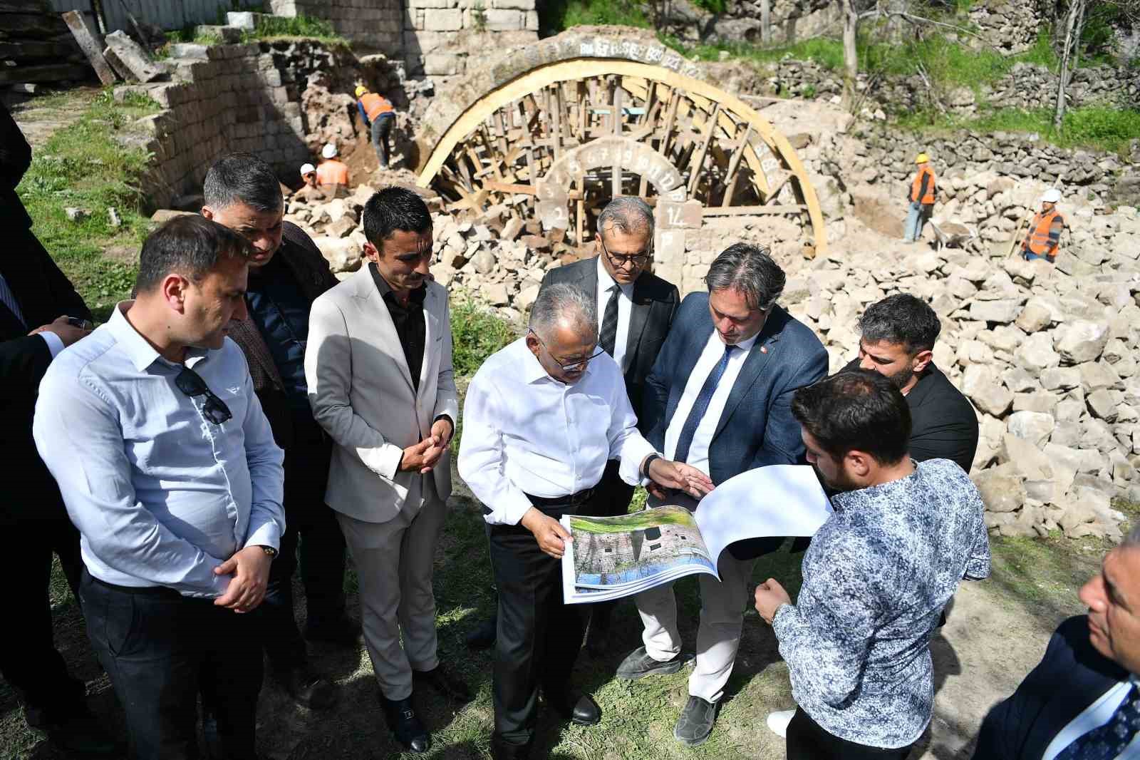 Koramaz Vadisi’ndeki Çevreş Değirmeni restore ediliyor
