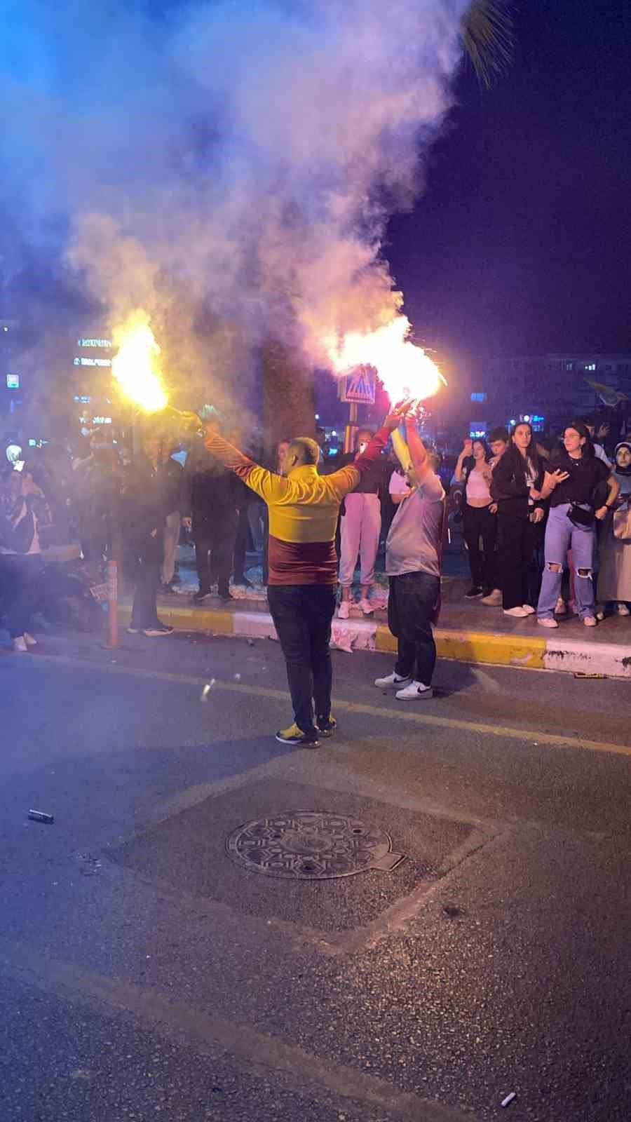 Galatasaray’ın şampiyonluğu Aydın’da coşkuyla kutlandı
