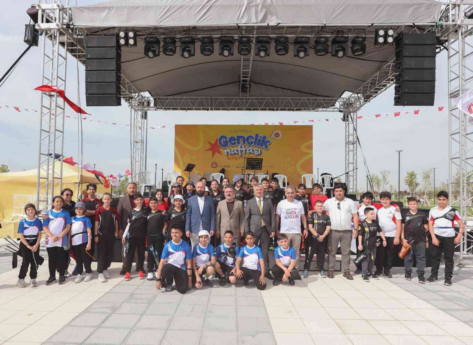 Sincan Park’ta ’Okçuluk Şampiyonası’ düzenlendi