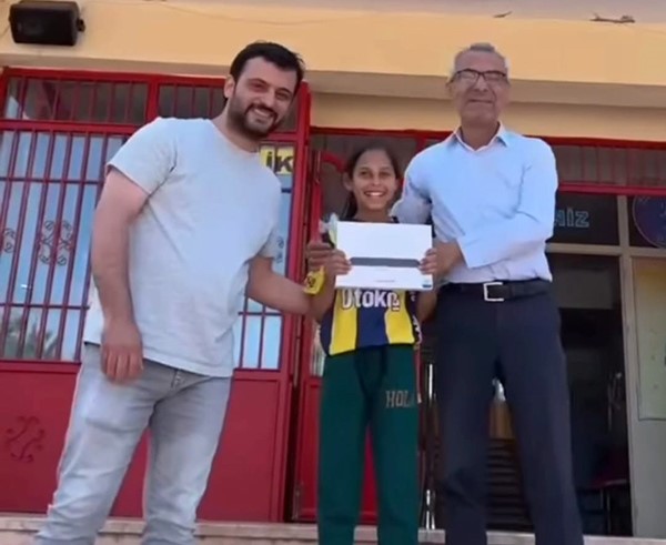 Ortaokul öğrencisinin çöp duyarlılığı tablet kazandırdı