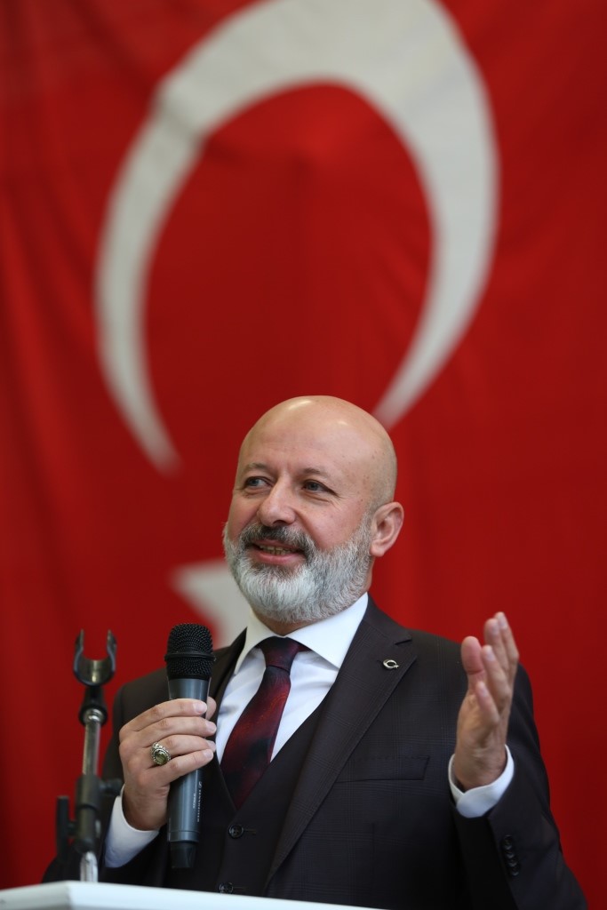 Kayseri protokol&uuml;nden 19 Mayıs mesajları
