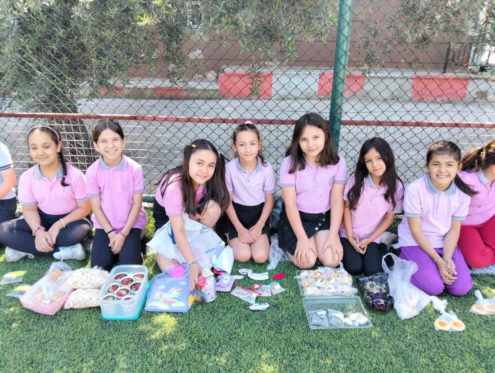 İlkokul öğrencilerinden girişimciliğe ilk adım