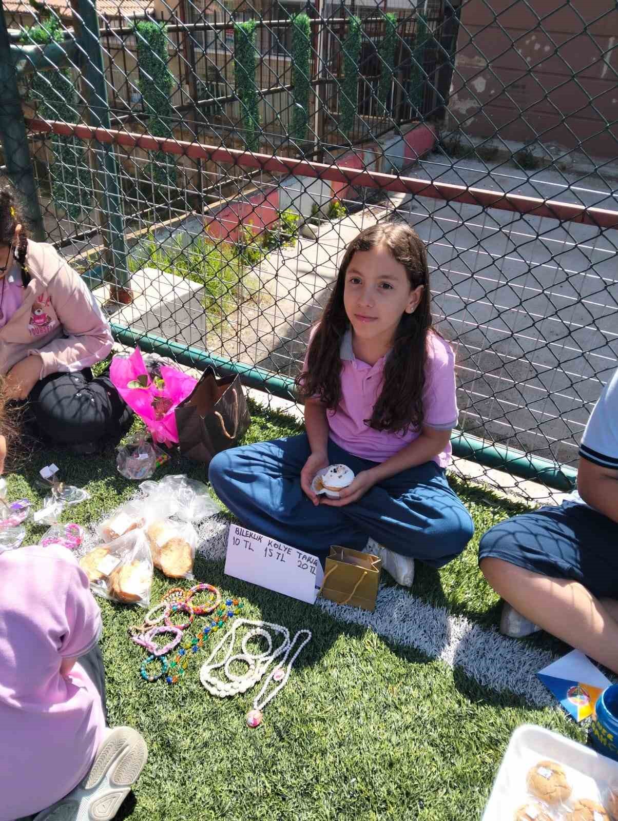 İlkokul &ouml;ğrencilerinden girişimciliğe ilk adım
