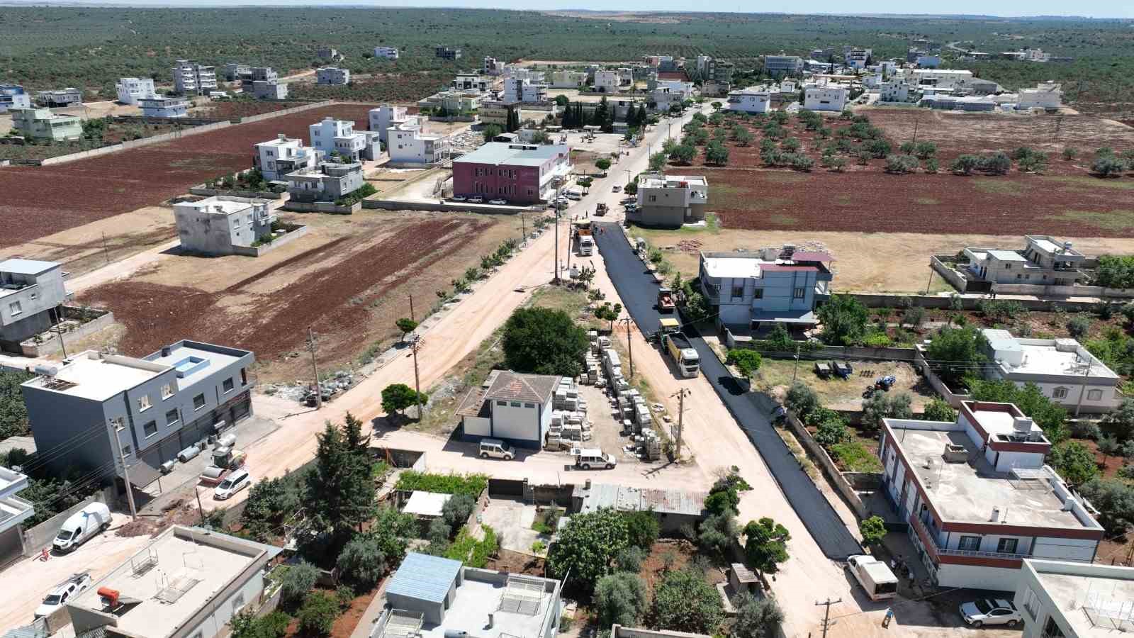 Halfeti&rsquo;de ulaşımı rahatlatacak asfalt hamlesi
