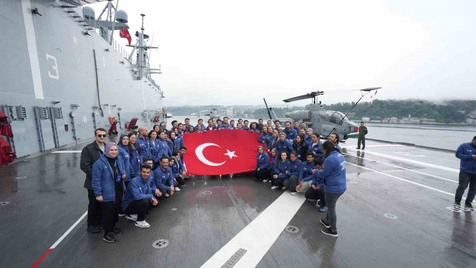 Gençler TCG Anadolu ile Samsun’a doğru tarihi yolculuk yapıyor
