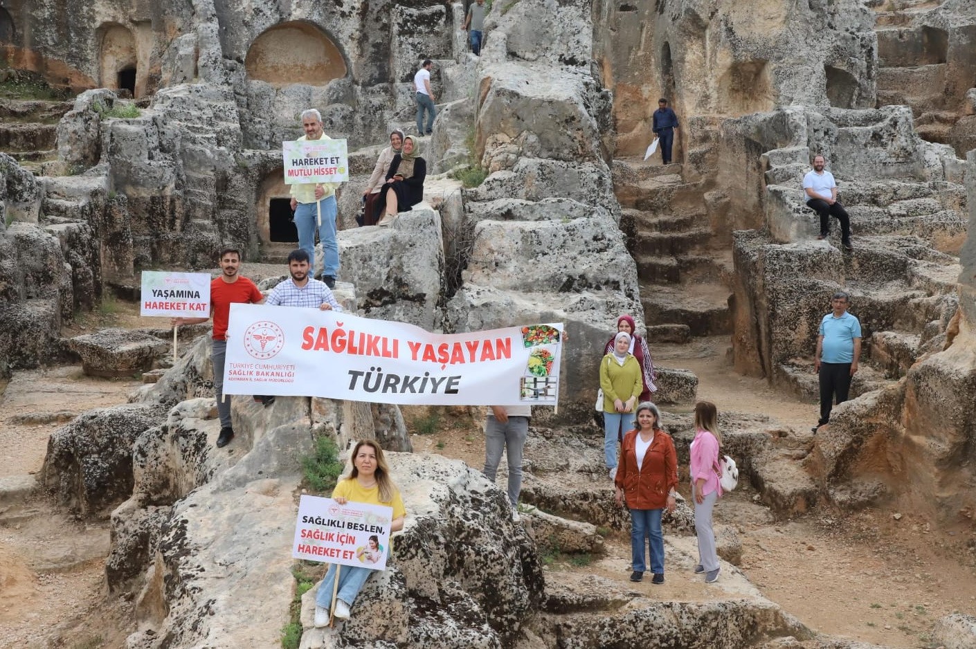 "Sağlık için hareket et" etkinliği düzenlendi