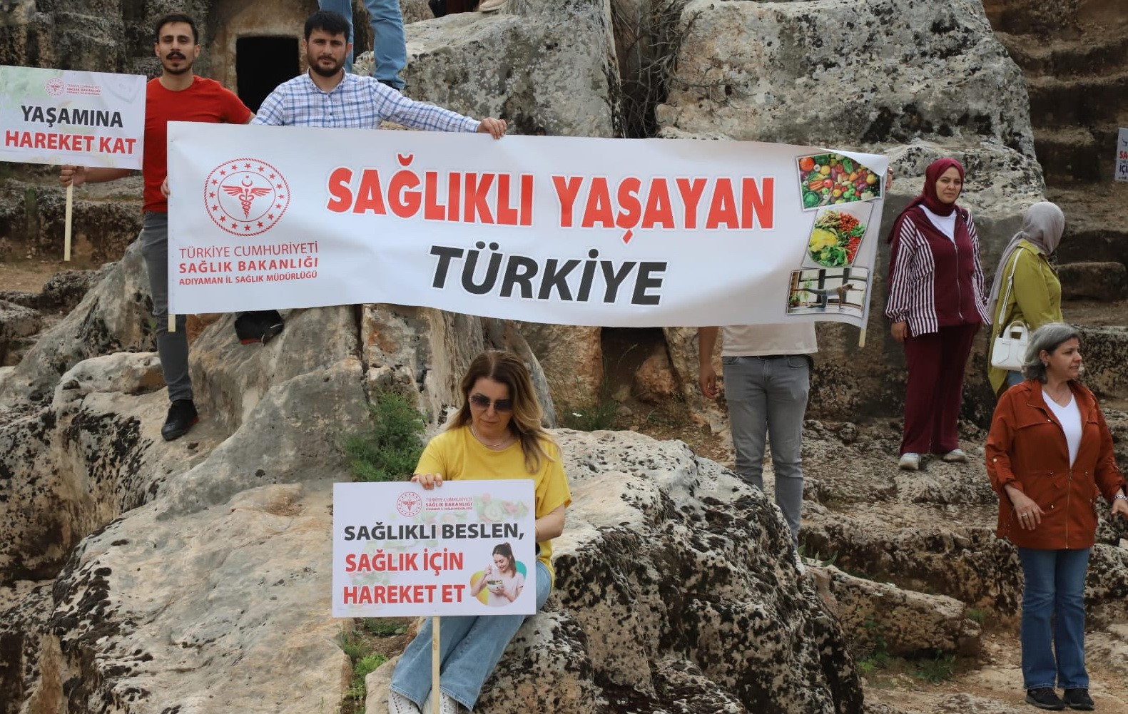 "Sağlık i&ccedil;in hareket et" etkinliği d&uuml;zenlendi
