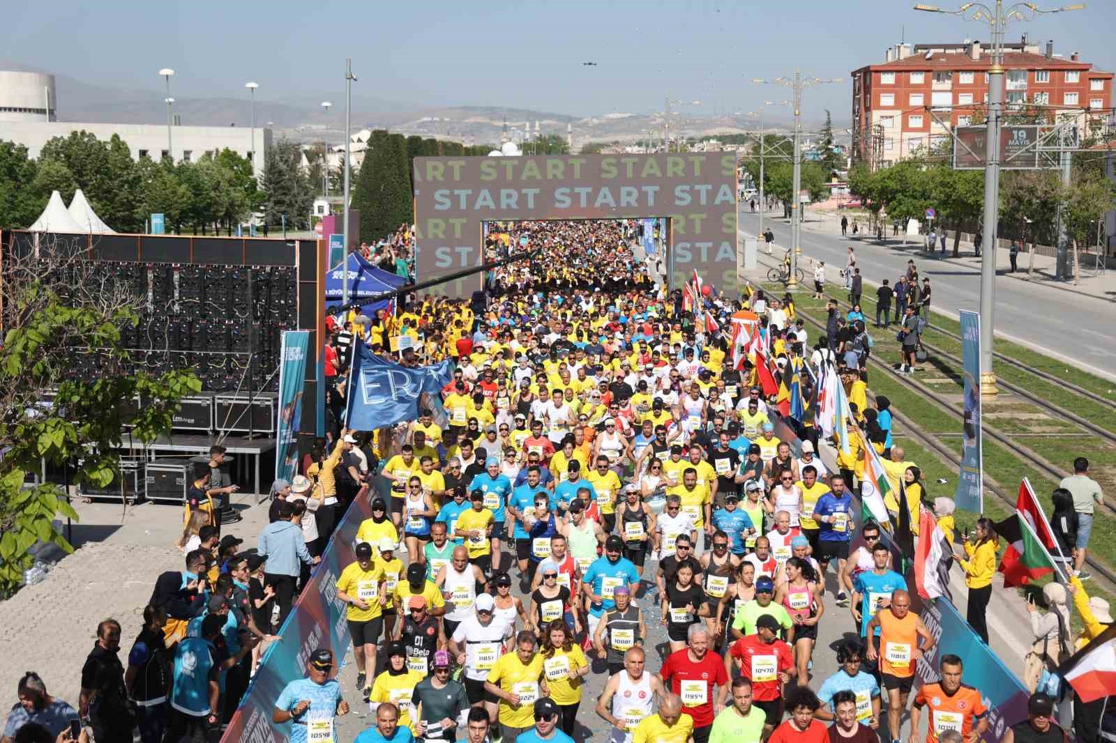 4. Uluslararası Konya Yarı Maratonu Türkiye’den ve dünyadan sporcuları buluşturdu