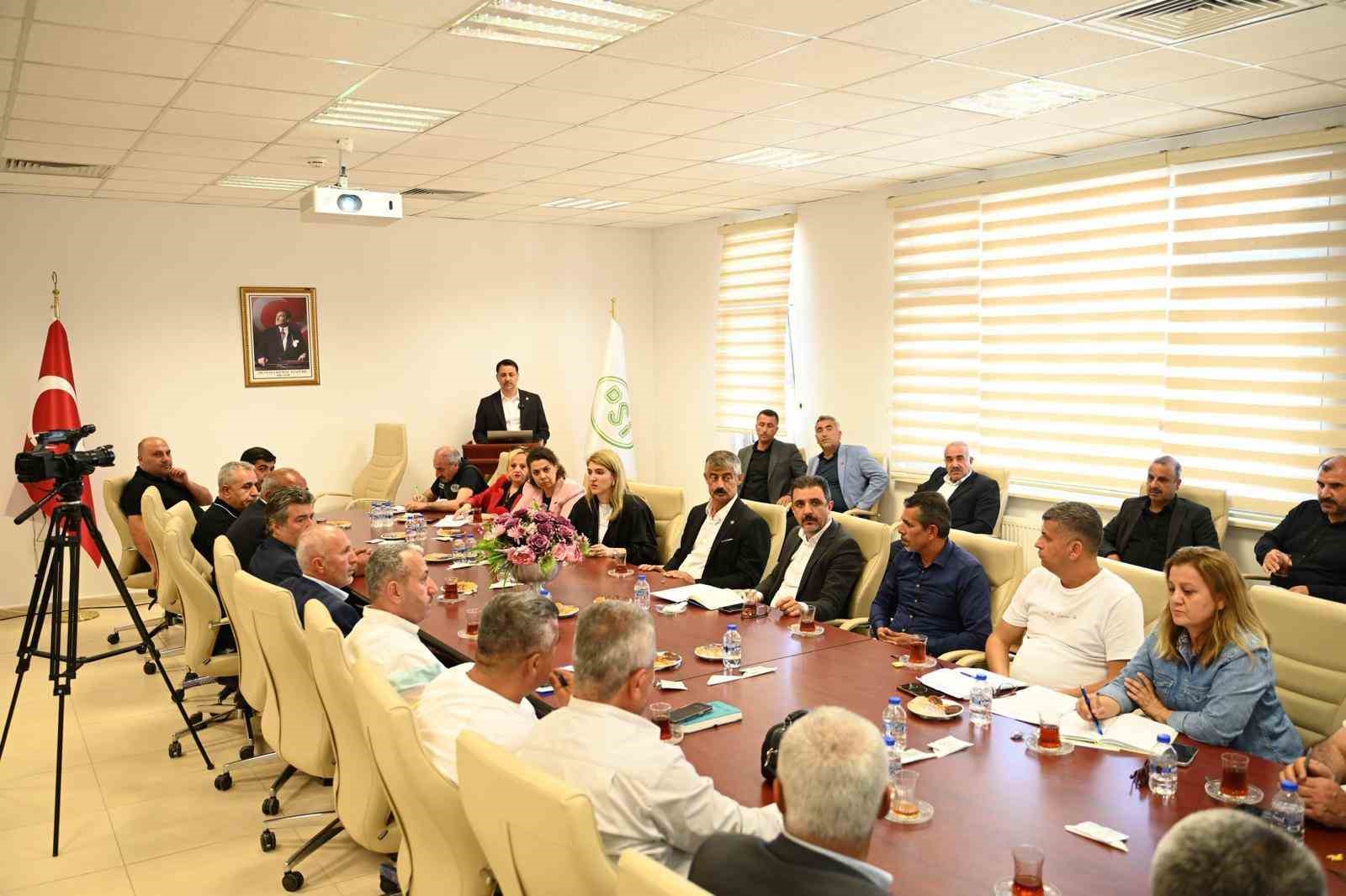 Malatya’da sulama sezonu öncesi DSİ’de istişare toplantısı