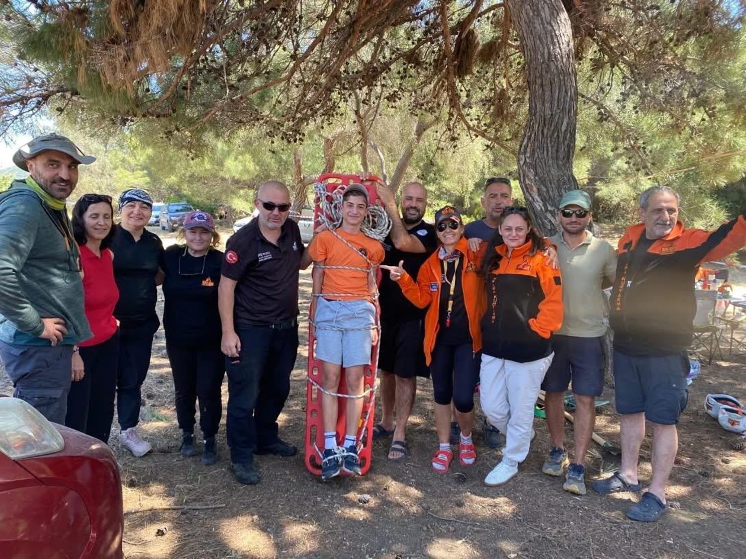 Datça’da MAG AME gönüllülerine uygulamalı eğitim