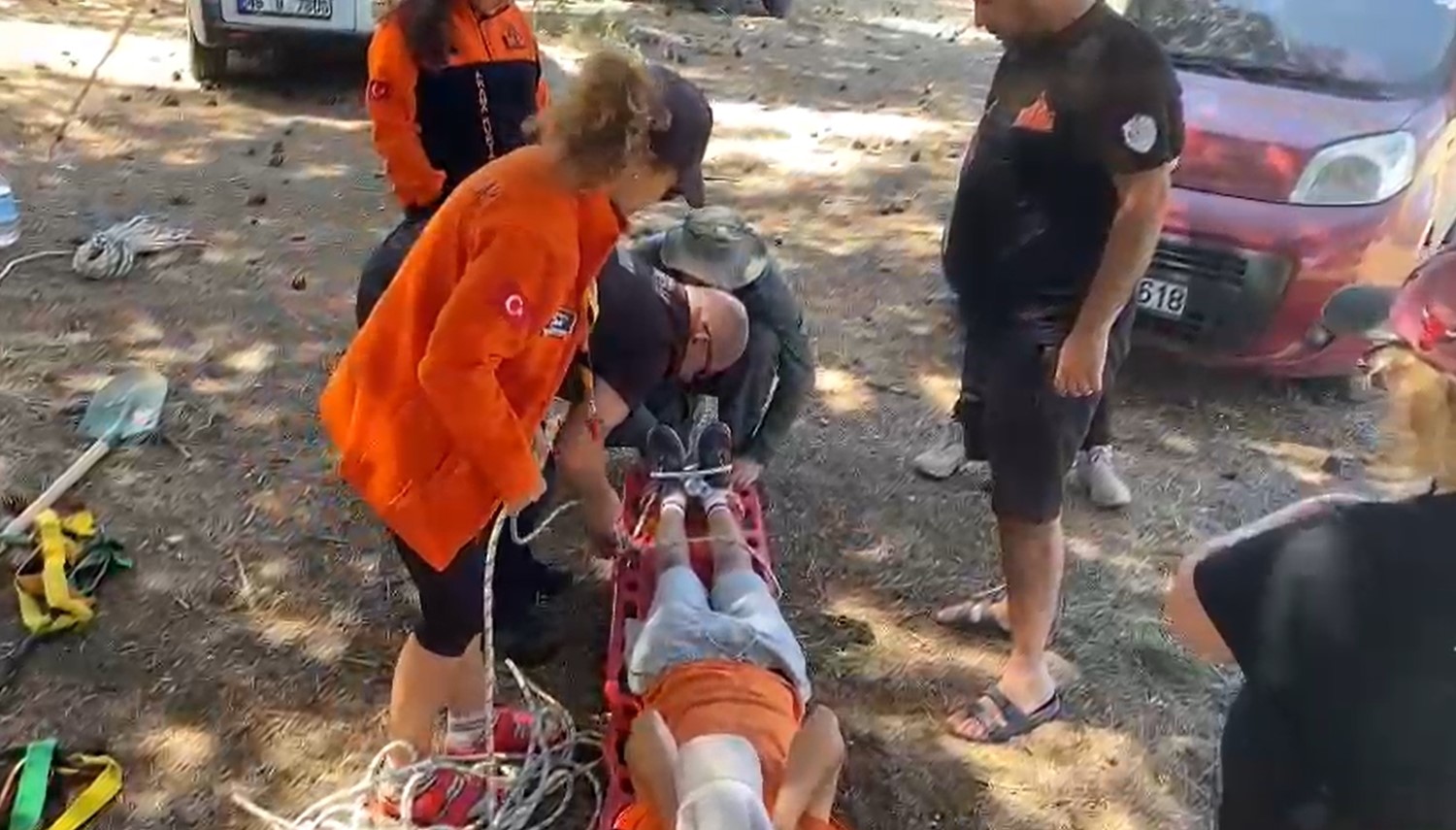 Datça’da MAG AME gönüllülerine uygulamalı eğitim
