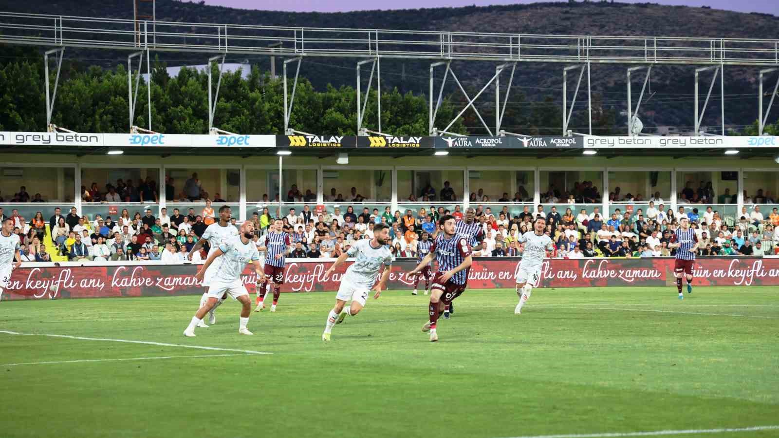 Trendyol Süper Lig: Bodrum FK: 1 - Trabzonspor: 1 (Maç sonucu)