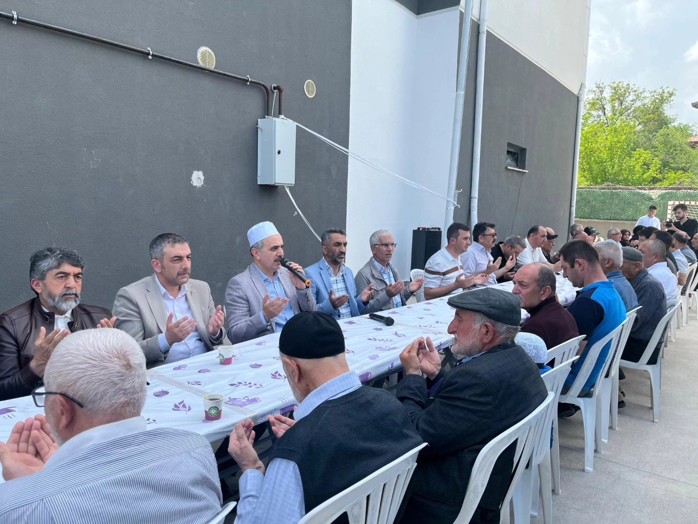 Yazı Bağlarında yağmur ve bereket duası yapıldı