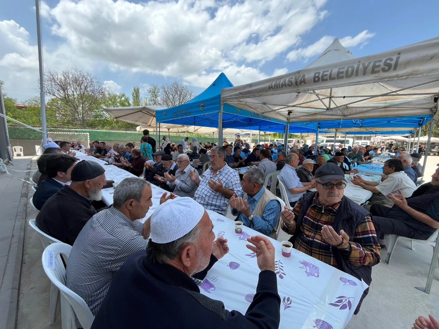 Yazı Bağlarında yağmur ve bereket duası yapıldı