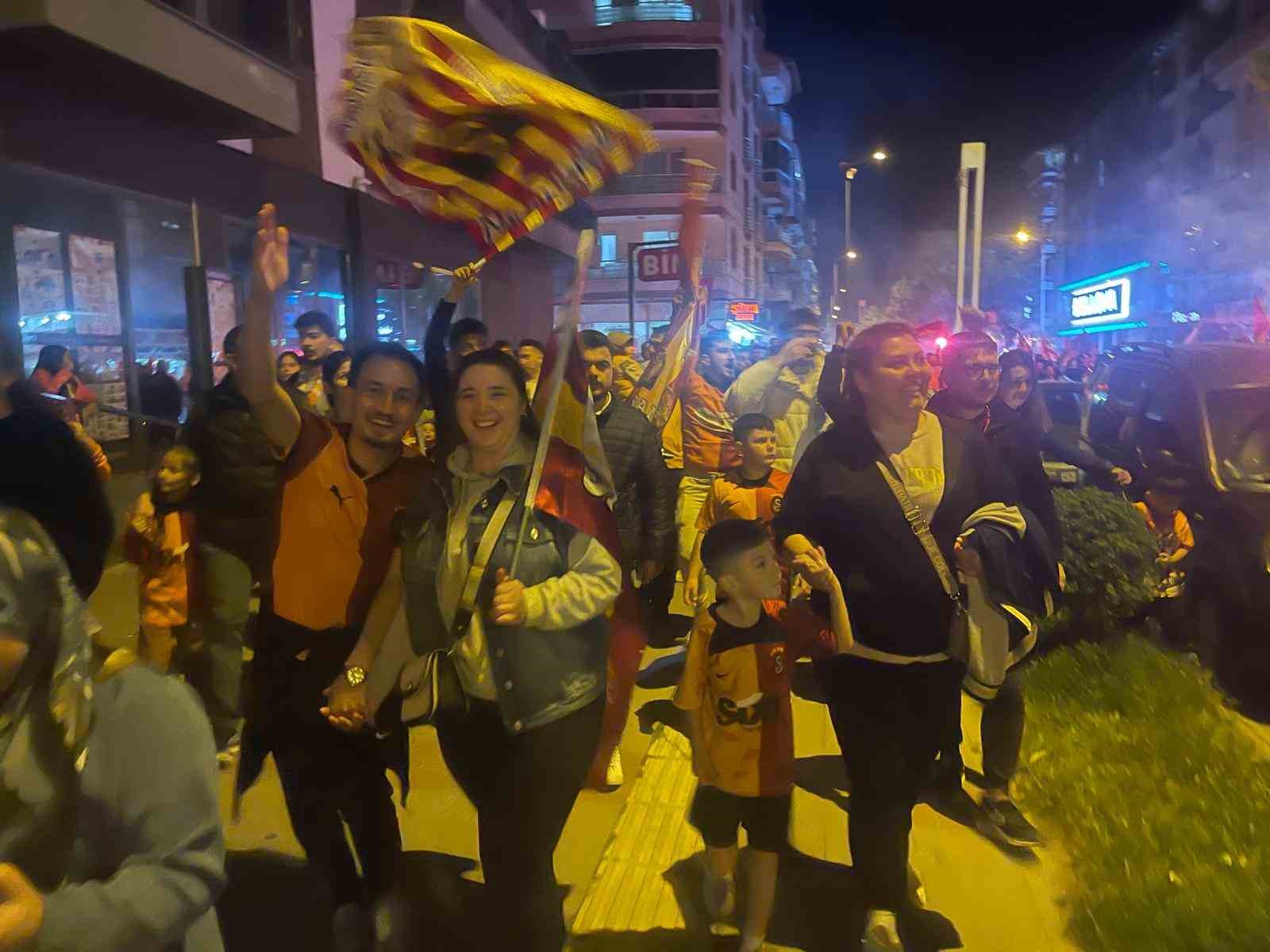Kula’da Galatasaray coşkusu