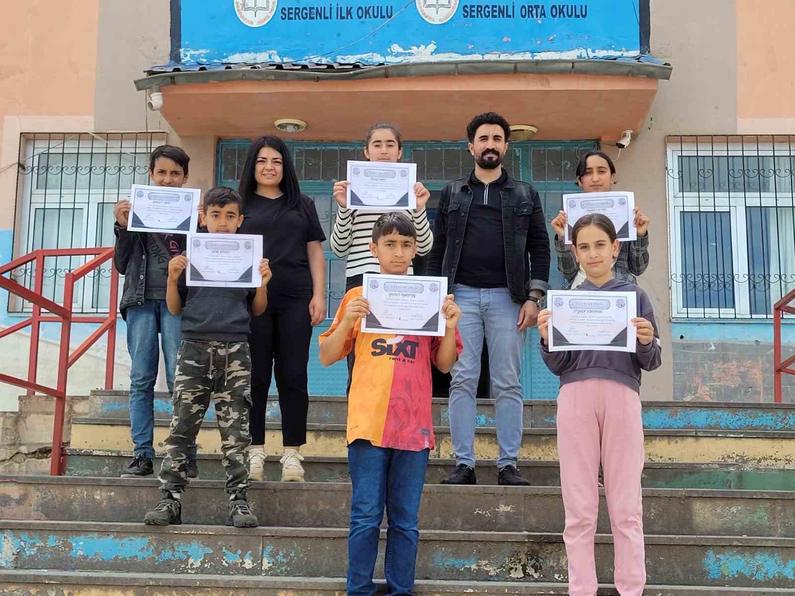 Dicle Sergenli Ortaokulu’ndan atık madde ve çevre bilinci konulu e Twinning projesi
