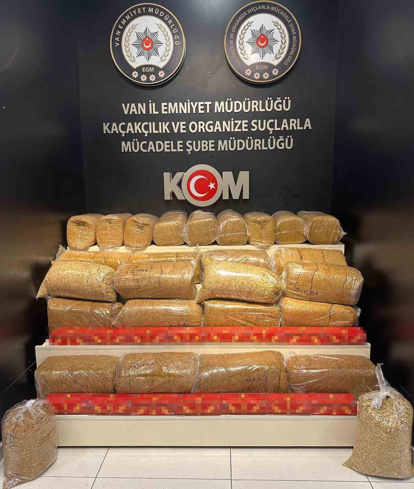 Van’da gümrük kaçakçılığı operasyonu