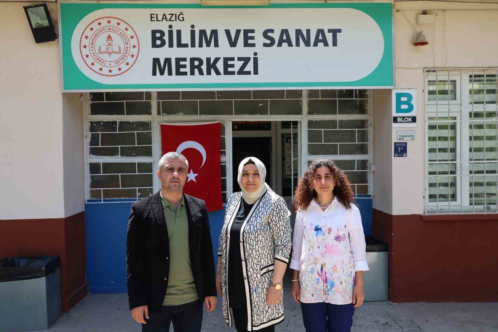 Elazığ Bilim ve Sanat Merkezi’nden 3’lü TUBİTAK zaferi