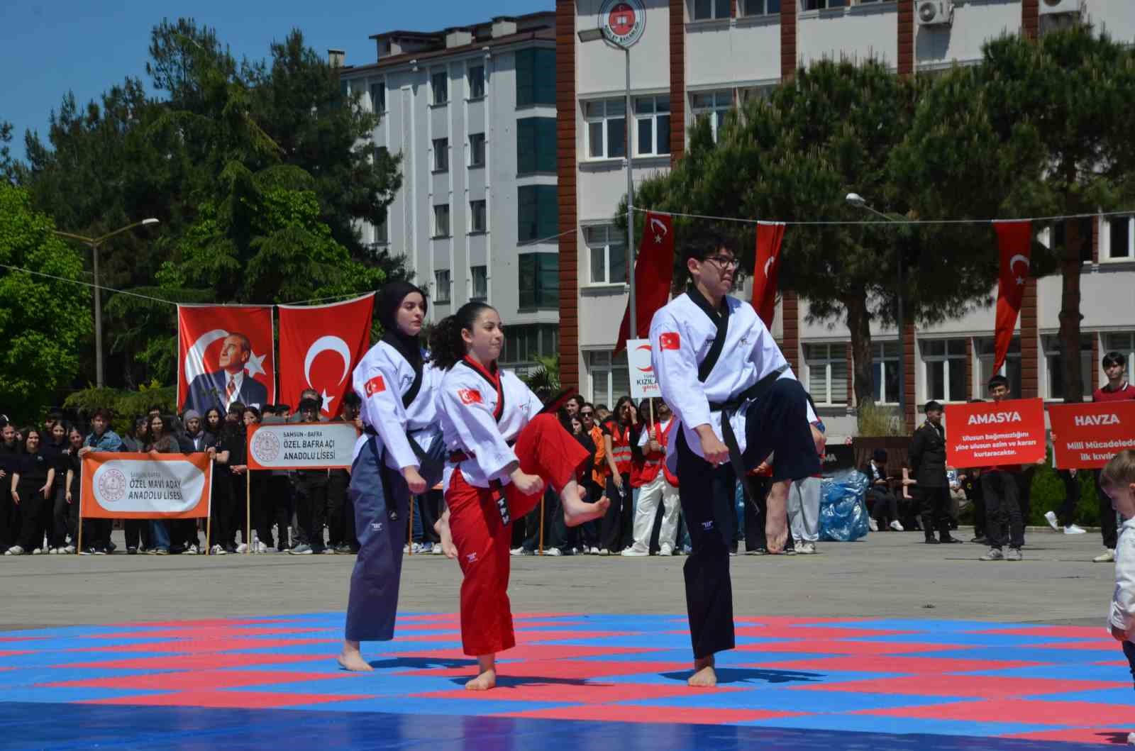 Bafra’da 19 Mayıs coşkusu