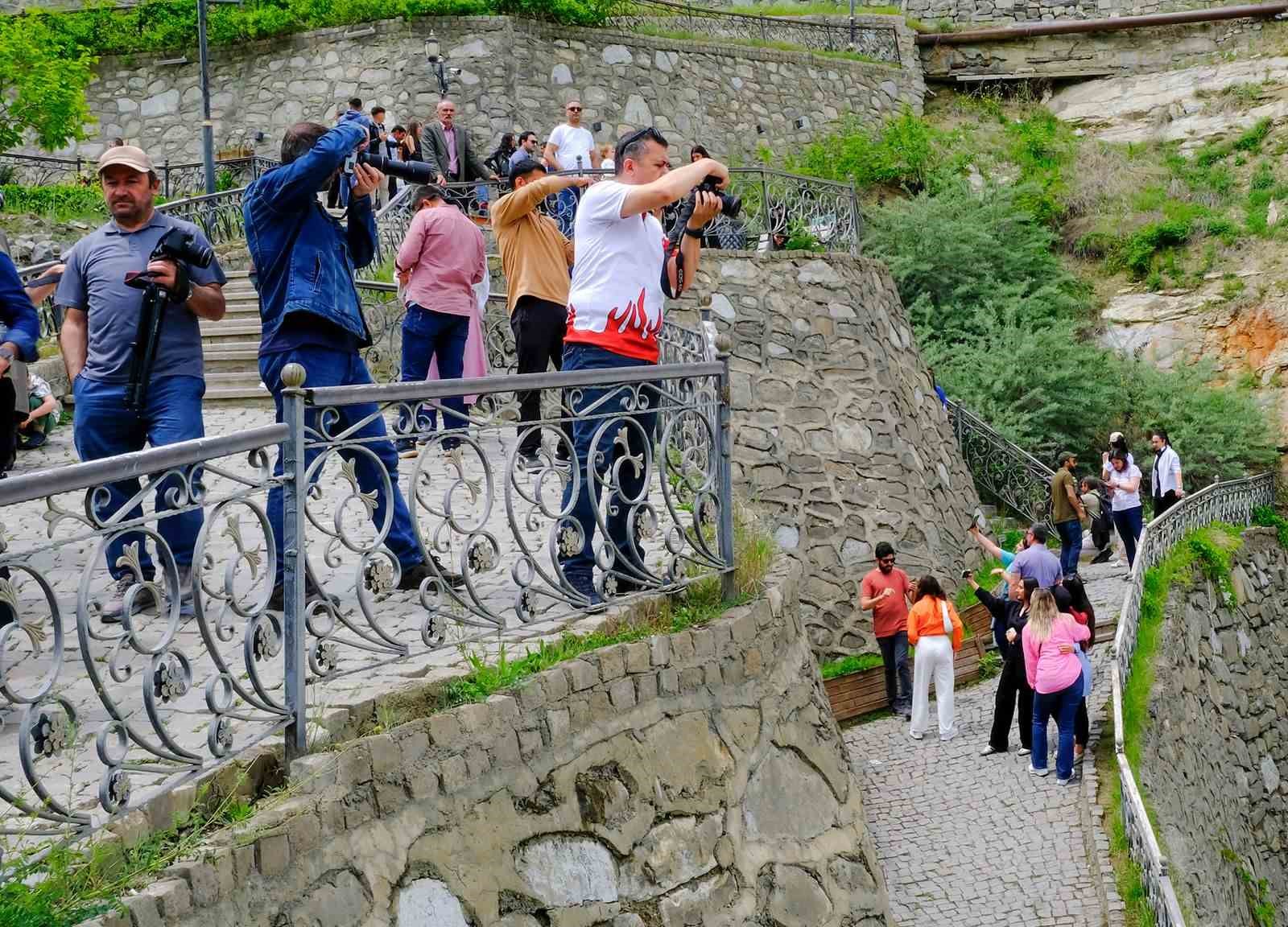 Tortum ve Uzundere fotosafari heyecanı