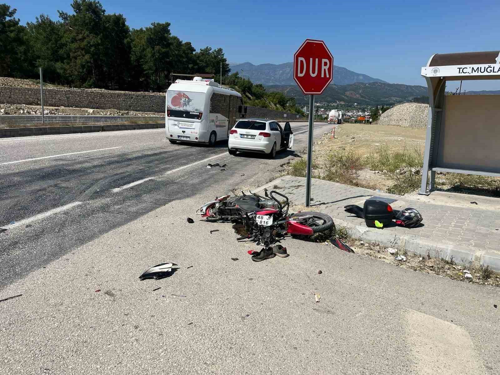 Seydikemer’de motosiklet kazası:1 ölü İhlas Haber Ajansı