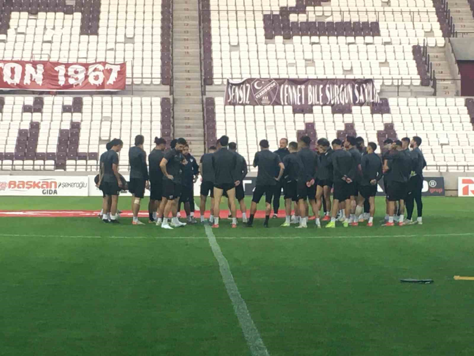 Elazığspor Teknik Direktörü Fırat Gül: "Şehrin beklentisinin farkındayız"
