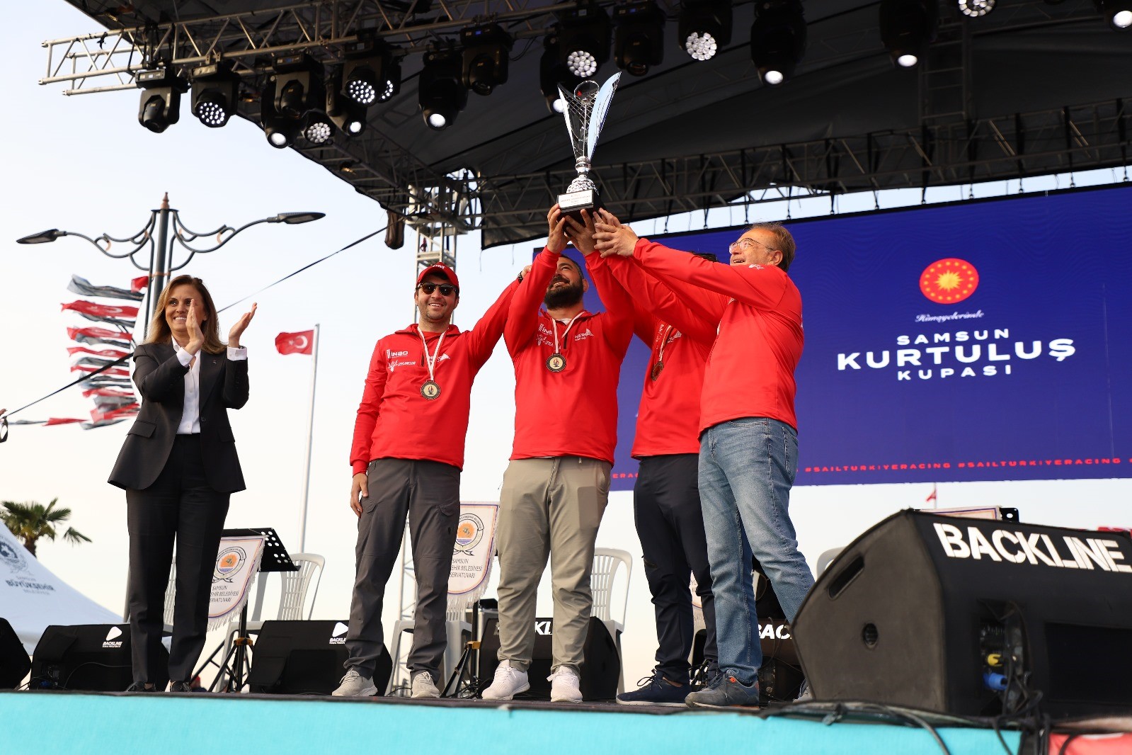 Cumhurbaşkanlığı 6. Uluslararası Yat Yarışları İstanbul-Samsun Açık Deniz Yarış Etabı sona erdi