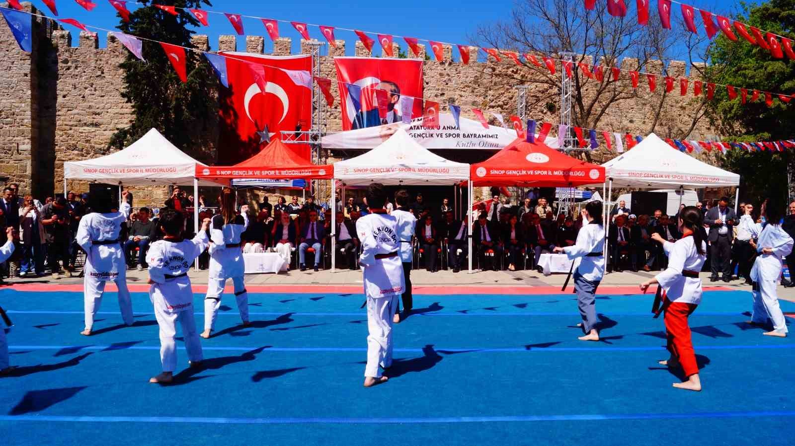 Sinop&rsquo;ta 19 Mayıs kutlamaları
