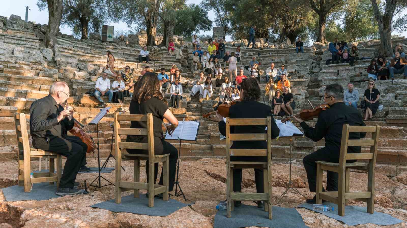 Kedreai Antik Kenti’nde tarih ve müzik buluştu