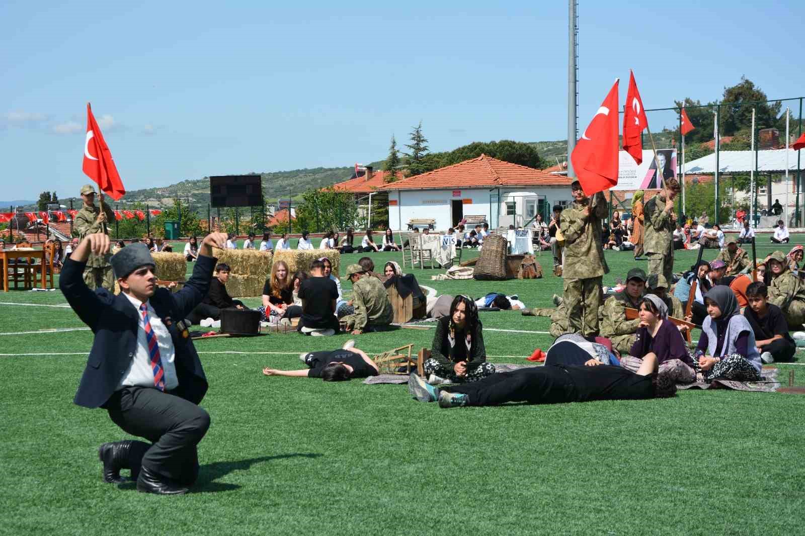 Demirci&rsquo;de Kurtuluş Savaşı canlandırıldı
