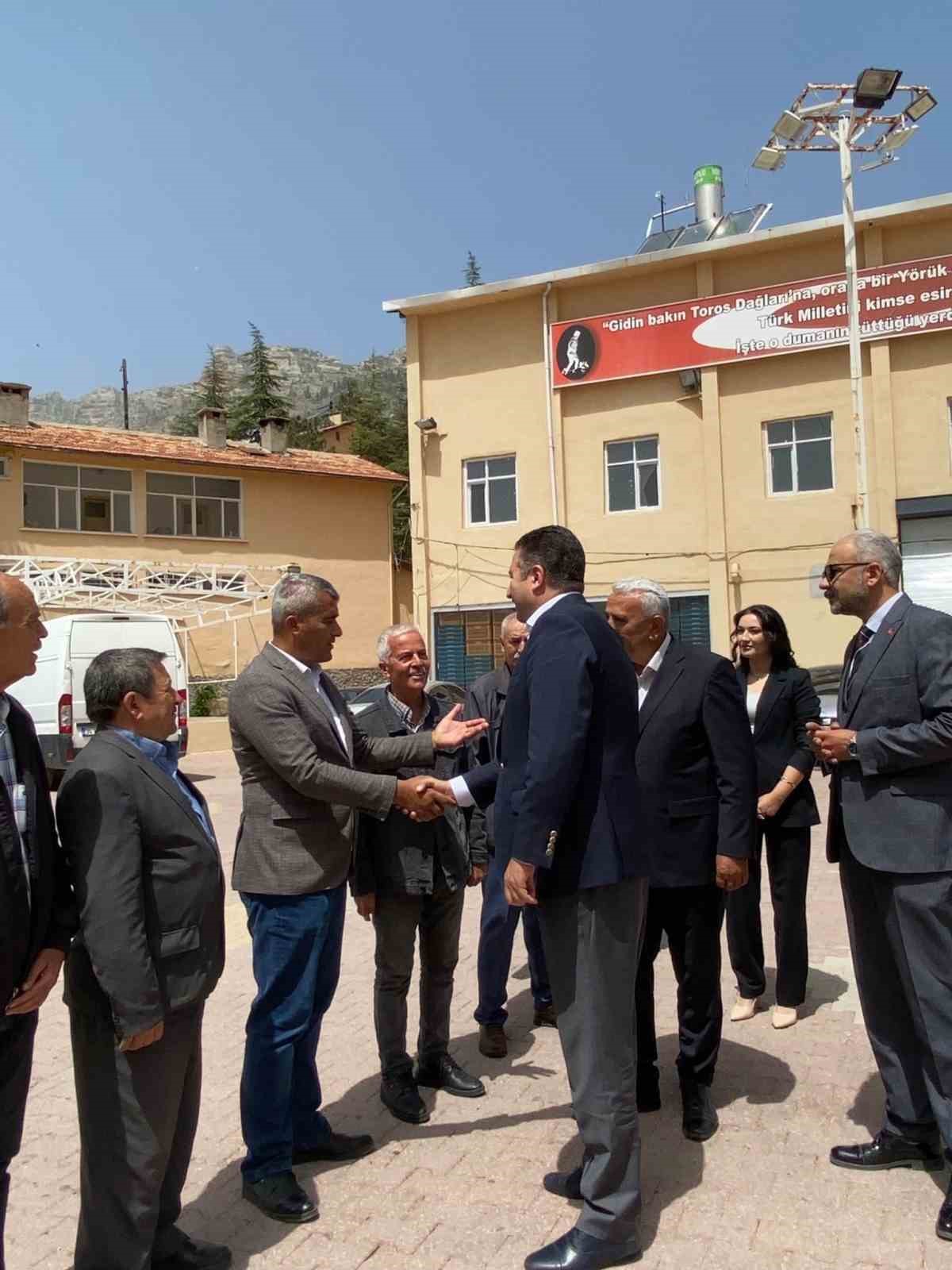 Gazipaşa-Kazancı-Ermenek Yolu’nda çalışmalar başladı
