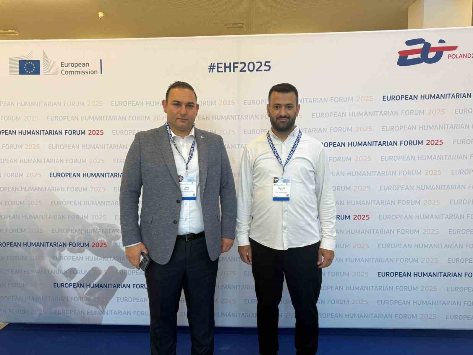 Kilis’in talepleri Avrupa İnsani Forumu’nda dile getirildi