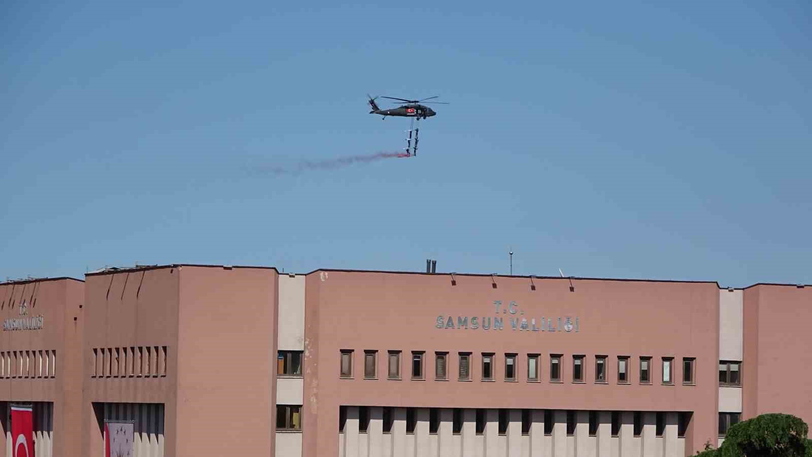 Jandarmadan nefes kesen hava g&ouml;sterileri
