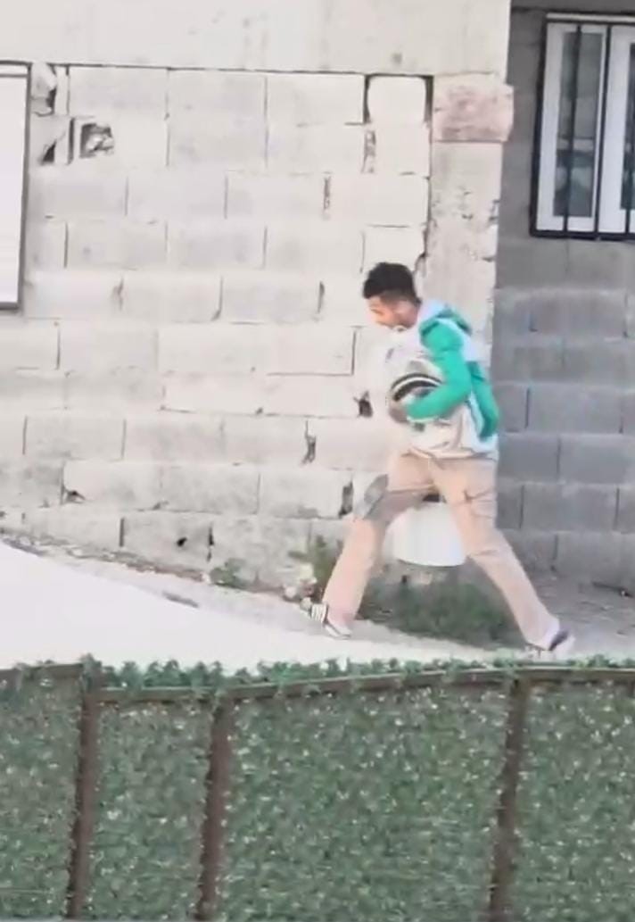 İnşaat ustasına hırsız şoku