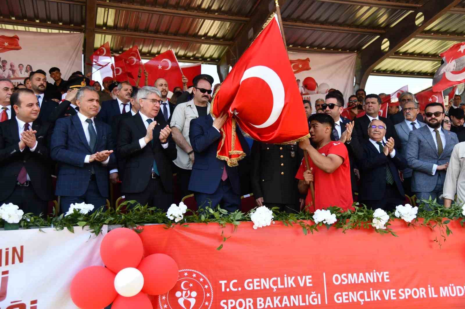 Osmaniye’de 19 Mayıs coşkusu