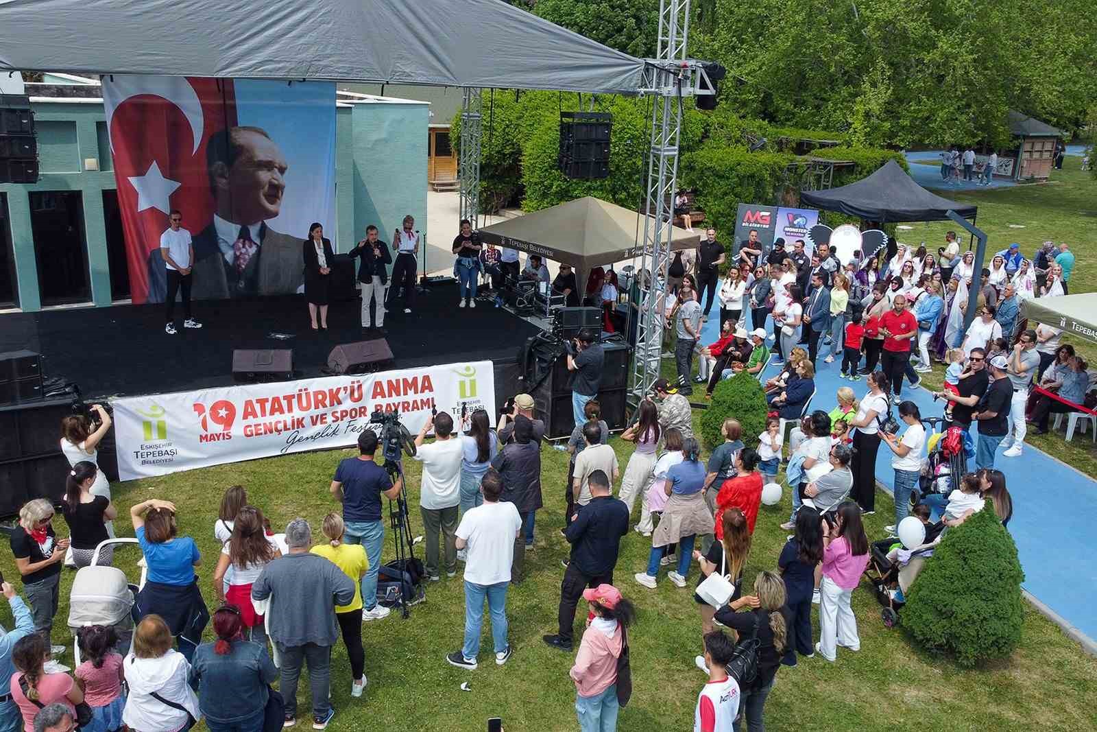 19 Mayıs Tepebaşı’nda coşkuyla kutlandı