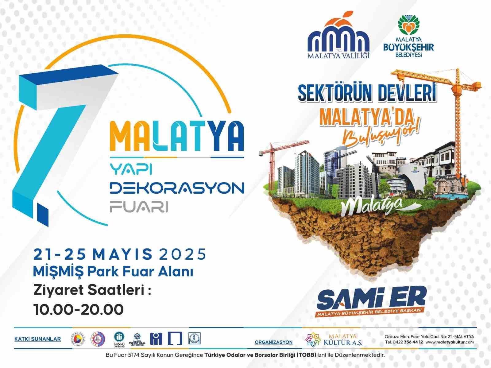 Yapı ve Dekorasyonun kalbi Malatya’da atıyor