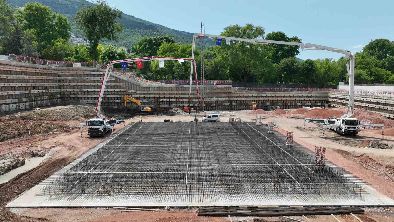 Atatürk Spor Salonu’nun temeli törenle atıldı