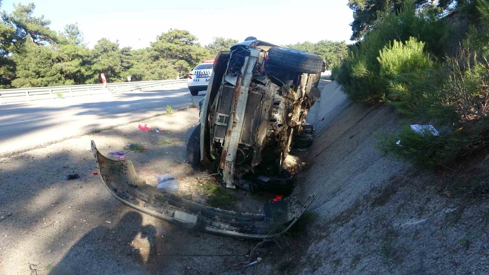 Çanakkale’de trafik kazası: 2 yaralı