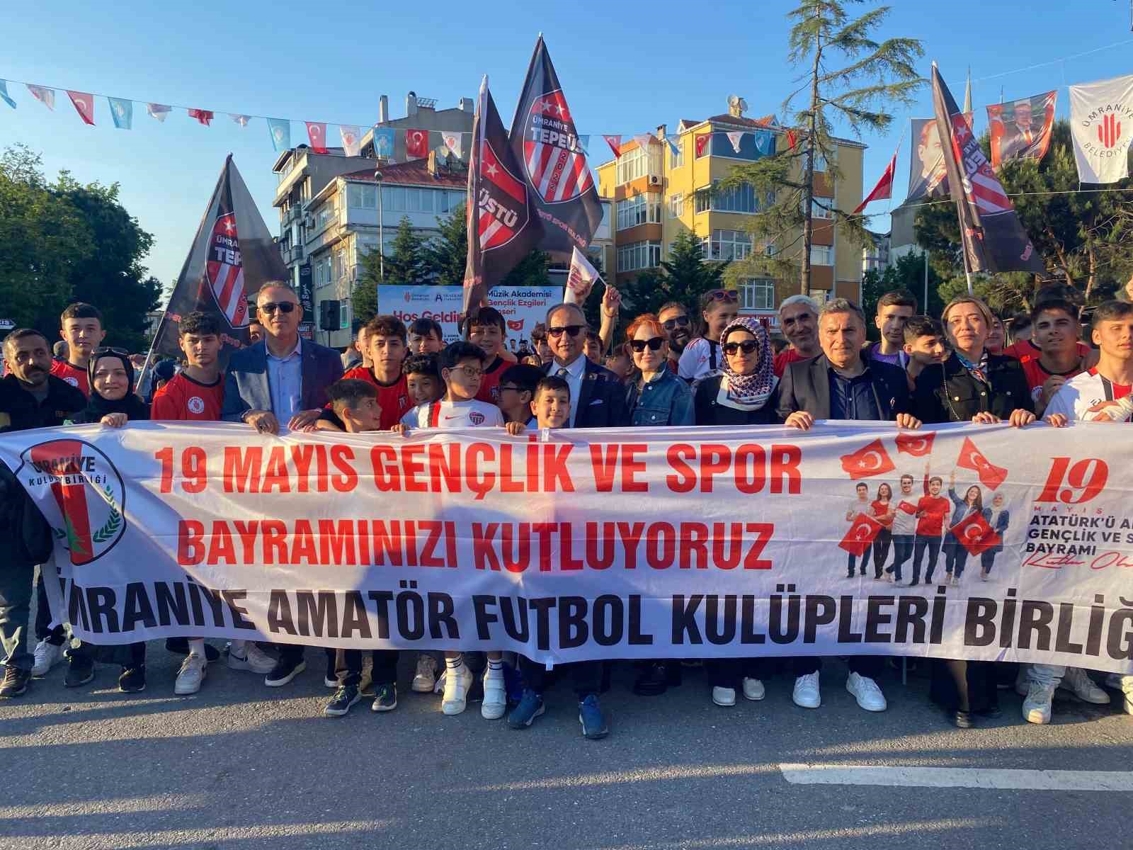 Ümraniye’de 19 Mayıs coşkuyla kutlandı