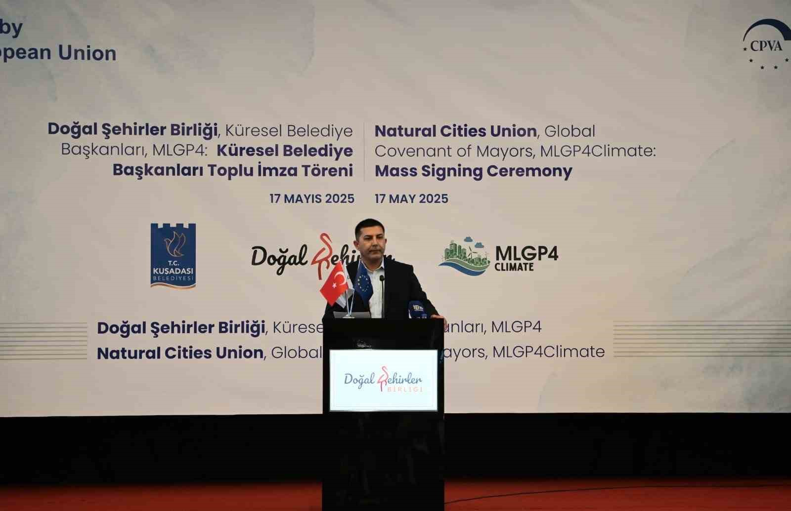 Doğal Şehirler Birliği’nden Avrupa düzeyinde adım