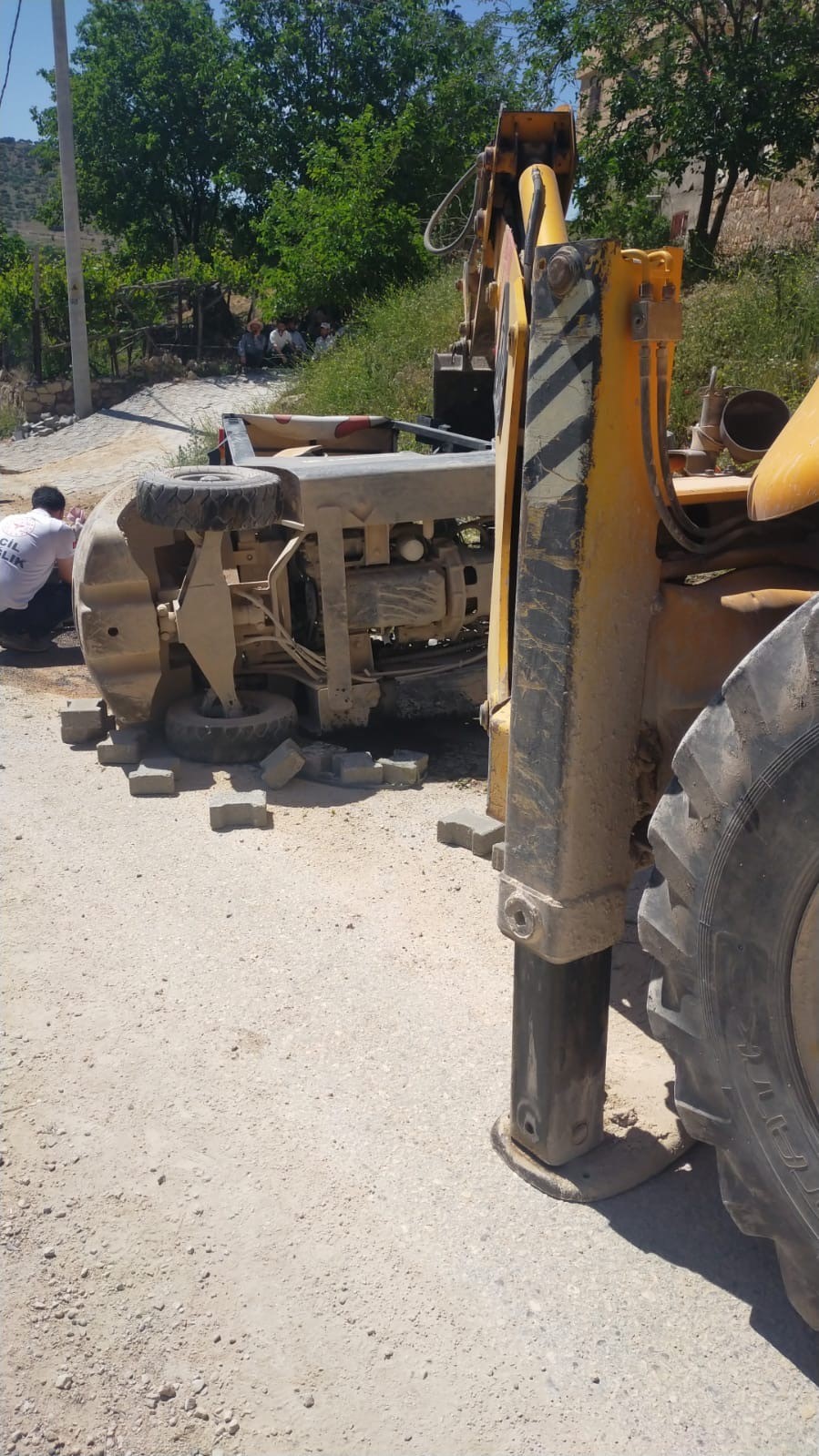 Mardin’de forklift altında kalan sürücü hayatını kaybetti
